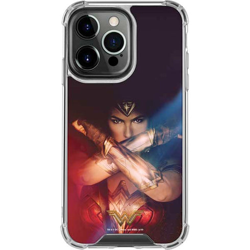 DC Comics Wonder Woman Profile Character Poster iPhone 16 Pro Clear Case